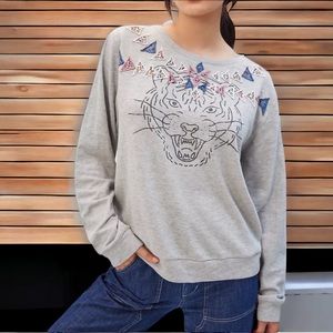 Anthropologie: Luna Mercantile Co. Tiger Sweatshirt🐅